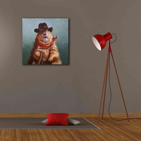 Image of 'Underground Cowboy' by Lucia Heffernan, Canvas Wall Art,26x26