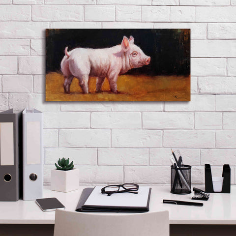 Image of 'Wilbur' by Lucia Heffernan, Canvas Wall Art,24x12