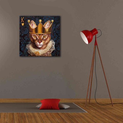 Image of 'King of Hearts' by Lucia Heffernan, Canvas Wall Art,26x26