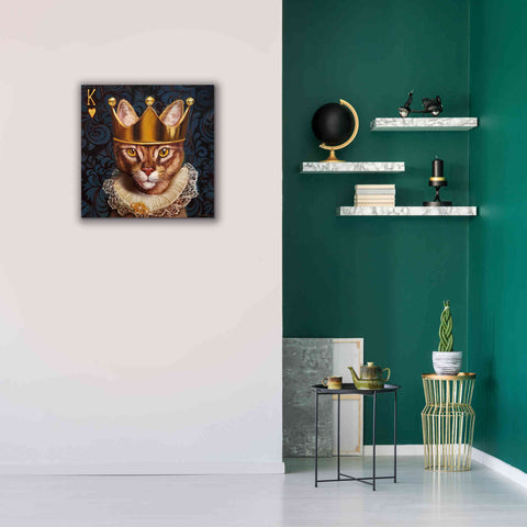 Image of 'King of Hearts' by Lucia Heffernan, Canvas Wall Art,26x26
