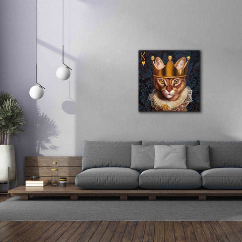 Image of 'King of Hearts' by Lucia Heffernan, Canvas Wall Art,37x37