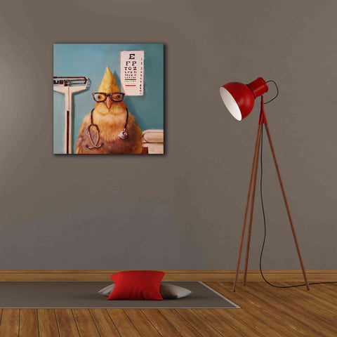 Image of 'Featherologist' by Lucia Heffernan, Canvas Wall Art,26x26