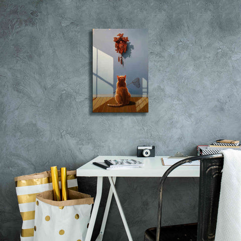 Image of 'A Timely Lunch' by Lucia Heffernan, Canvas Wall Art,12x18