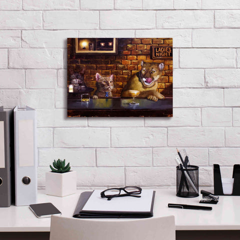 Image of 'On the Prowl' by Lucia Heffernan, Canvas Wall Art,16x12