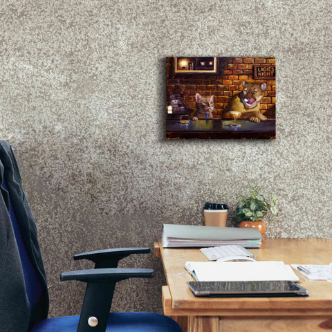 Image of 'On the Prowl' by Lucia Heffernan, Canvas Wall Art,16x12