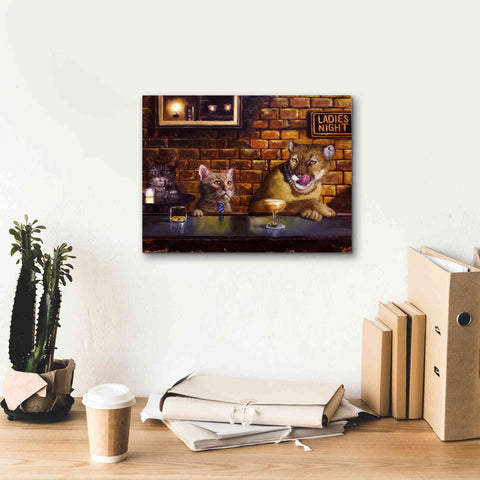 Image of 'On the Prowl' by Lucia Heffernan, Canvas Wall Art,16x12