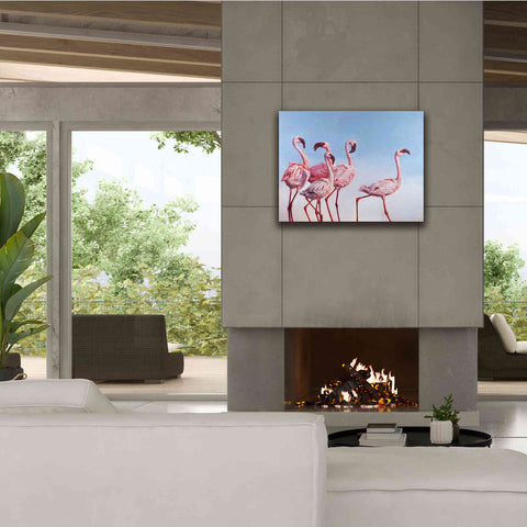 Image of 'Pink Ladies' by Lucia Heffernan, Canvas Wall Art,34x26