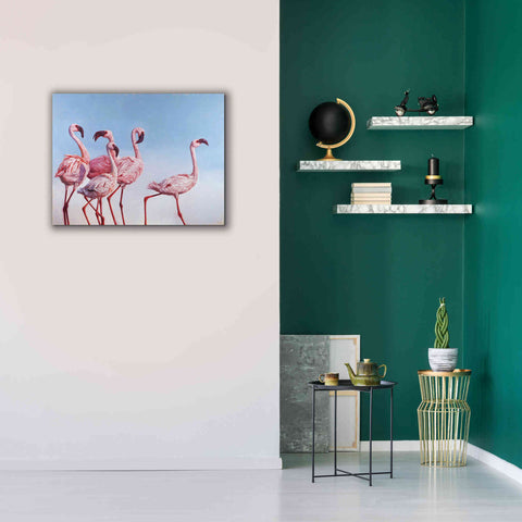 Image of 'Pink Ladies' by Lucia Heffernan, Canvas Wall Art,34x26