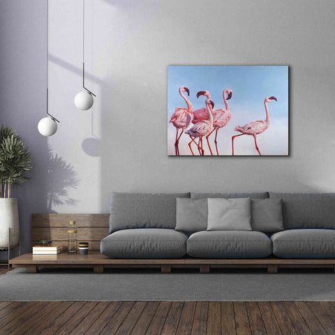 Image of 'Pink Ladies' by Lucia Heffernan, Canvas Wall Art,54x40