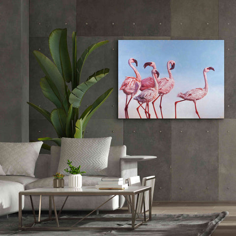 Image of 'Pink Ladies' by Lucia Heffernan, Canvas Wall Art,54x40