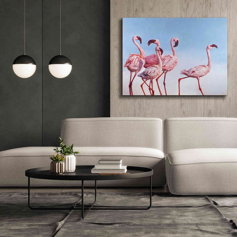 Image of 'Pink Ladies' by Lucia Heffernan, Canvas Wall Art,54x40