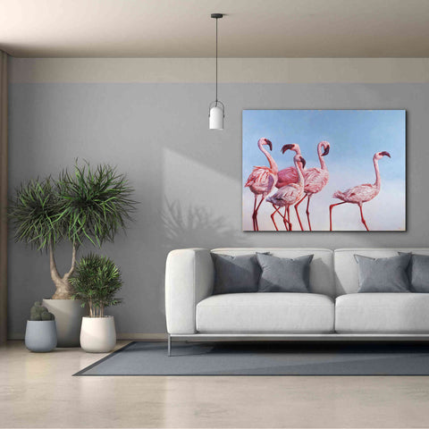 Image of 'Pink Ladies' by Lucia Heffernan, Canvas Wall Art,54x40