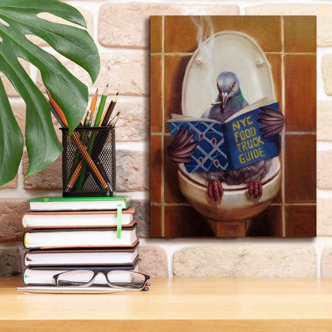 Image of 'Stool Pigeon' by Lucia Heffernan, Canvas Wall Art,12x16