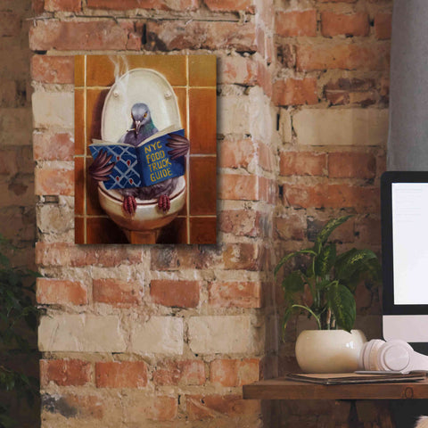 Image of 'Stool Pigeon' by Lucia Heffernan, Canvas Wall Art,12x16