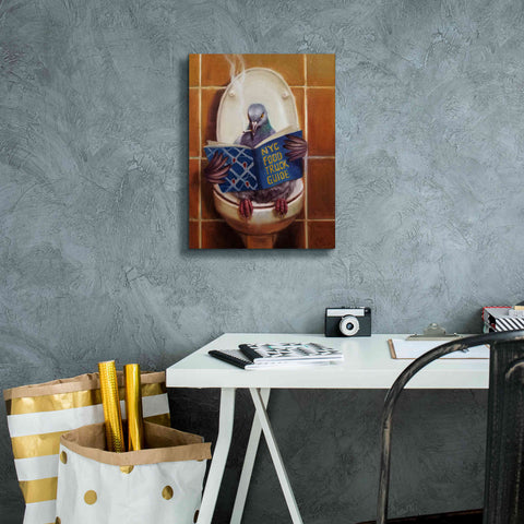 Image of 'Stool Pigeon' by Lucia Heffernan, Canvas Wall Art,12x16