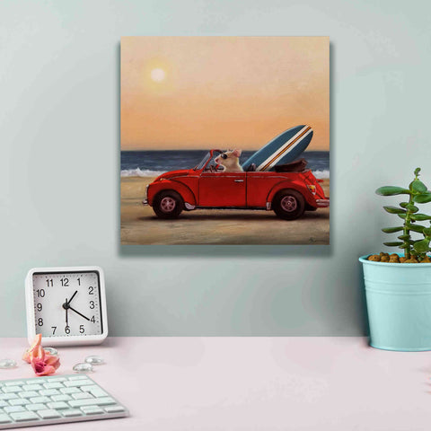 Image of 'Beach Bound' by Lucia Heffernan, Canvas Wall Art,12x12