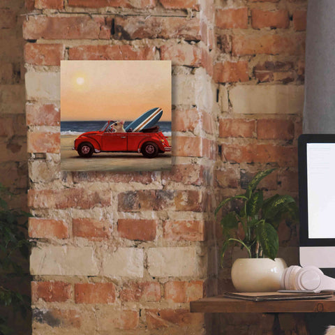 Image of 'Beach Bound' by Lucia Heffernan, Canvas Wall Art,12x12