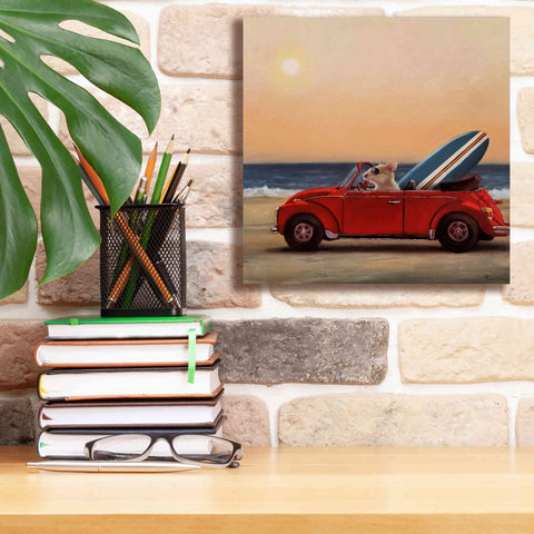 Image of 'Beach Bound' by Lucia Heffernan, Canvas Wall Art,12x12