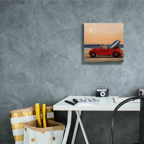 Image of 'Beach Bound' by Lucia Heffernan, Canvas Wall Art,12x12