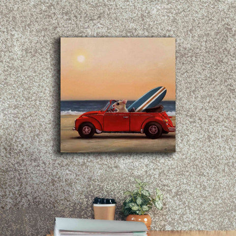 Image of 'Beach Bound' by Lucia Heffernan, Canvas Wall Art,18x18