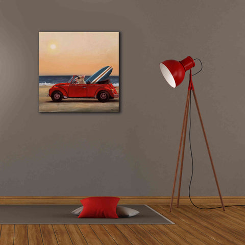 Image of 'Beach Bound' by Lucia Heffernan, Canvas Wall Art,26x26