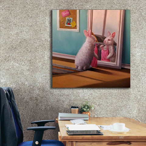 Image of 'Date Night' by Lucia Heffernan, Canvas Wall Art,37x37