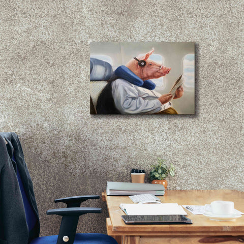 Image of 'When Pigs Fly No. 2' by Lucia Heffernan, Canvas Wall Art,24x20