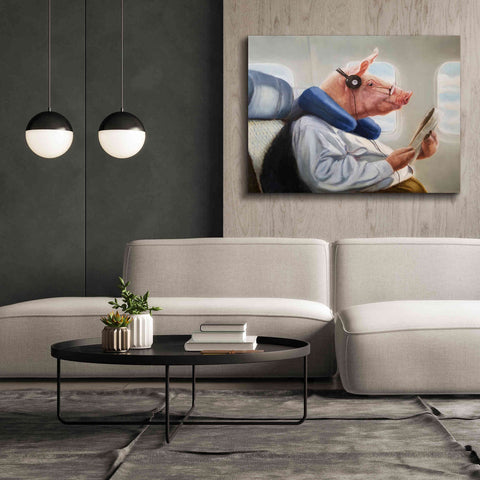 Image of 'When Pigs Fly No. 2' by Lucia Heffernan, Canvas Wall Art,54x40
