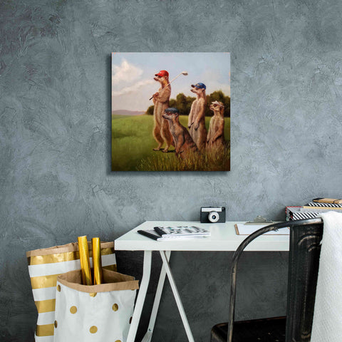 Image of 'Men’s Day' by Lucia Heffernan, Canvas Wall Art,18x18