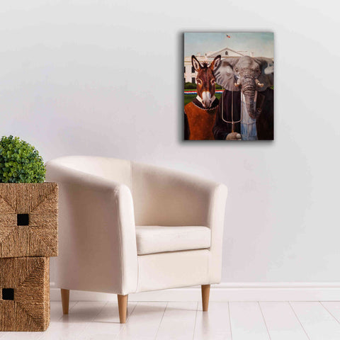 Image of 'Washington Gothic' by Lucia Heffernan, Canvas Wall Art,20x24