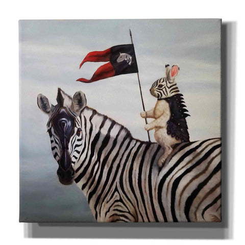 Image of 'Striped Warrior' by Lucia Heffernan, Canvas Wall Art