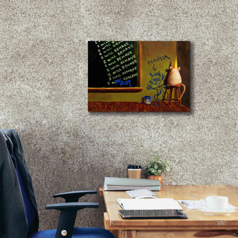 Image of 'Actions Have Consequences' by Lucia Heffernan, Canvas Wall Art,26x18