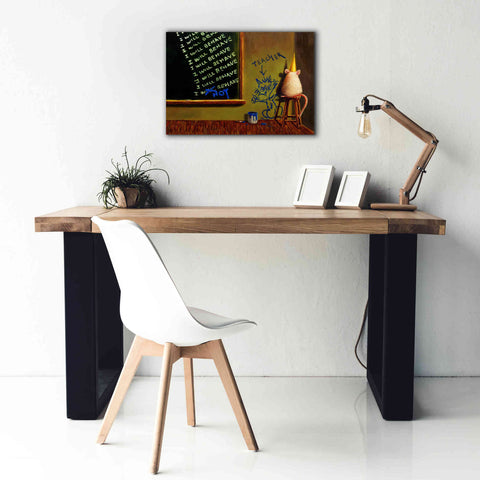 Image of 'Actions Have Consequences' by Lucia Heffernan, Canvas Wall Art,26x18