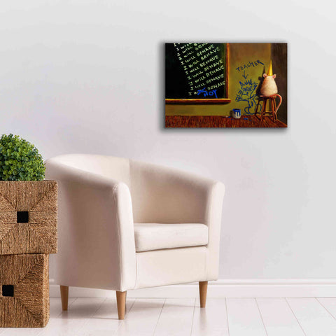 Image of 'Actions Have Consequences' by Lucia Heffernan, Canvas Wall Art,26x18