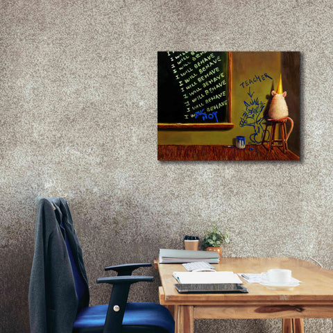 Image of 'Actions Have Consequences' by Lucia Heffernan, Canvas Wall Art,34x26