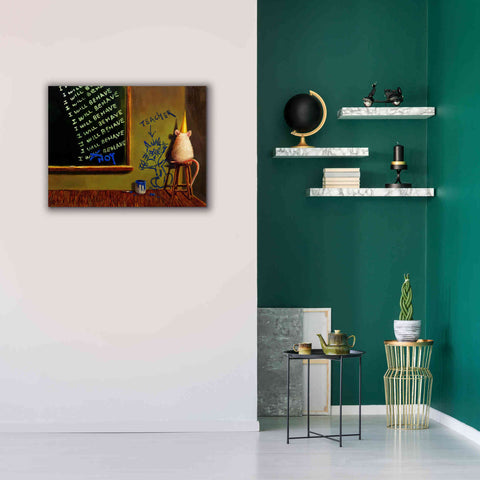 Image of 'Actions Have Consequences' by Lucia Heffernan, Canvas Wall Art,34x26