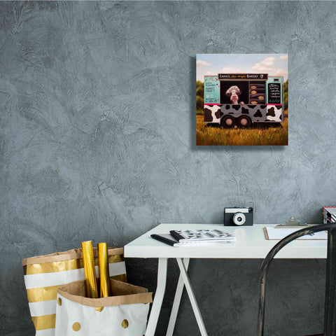 Image of 'Cowpies' by Lucia Heffernan, Canvas Wall Art,12x12