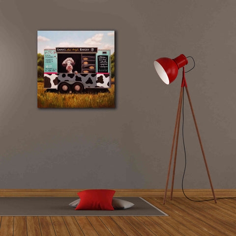 Image of 'Cowpies' by Lucia Heffernan, Canvas Wall Art,26x26