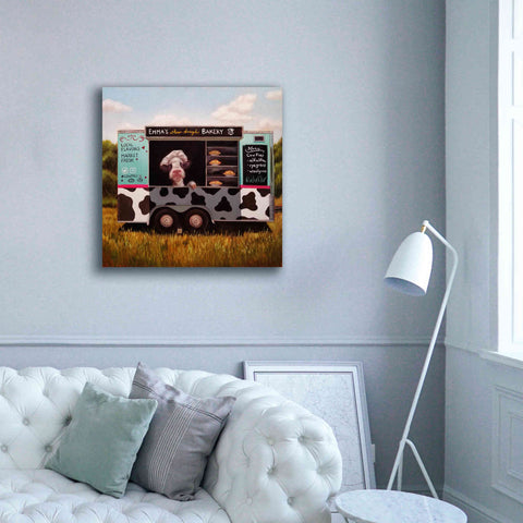 Image of 'Cowpies' by Lucia Heffernan, Canvas Wall Art,37x37