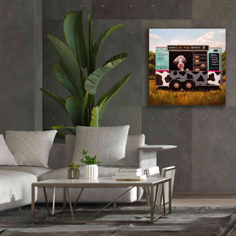 Image of 'Cowpies' by Lucia Heffernan, Canvas Wall Art,37x37