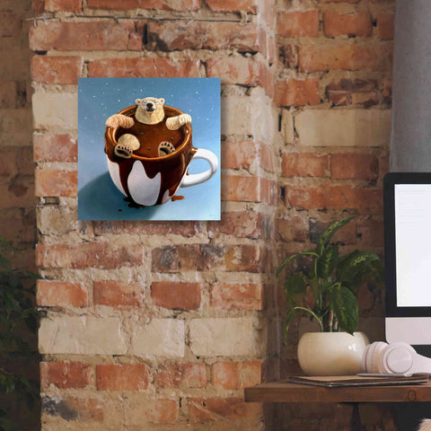 Image of 'Chocolate Spa' by Lucia Heffernan, Canvas Wall Art,12x12