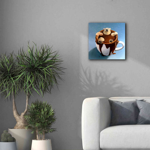 Image of 'Chocolate Spa' by Lucia Heffernan, Canvas Wall Art,18x18