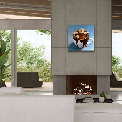 Image of 'Chocolate Spa' by Lucia Heffernan, Canvas Wall Art,26x26
