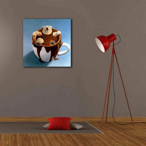 Image of 'Chocolate Spa' by Lucia Heffernan, Canvas Wall Art,26x26