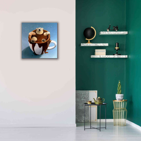 Image of 'Chocolate Spa' by Lucia Heffernan, Canvas Wall Art,26x26