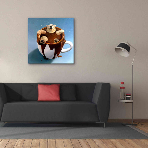 Image of 'Chocolate Spa' by Lucia Heffernan, Canvas Wall Art,37x37