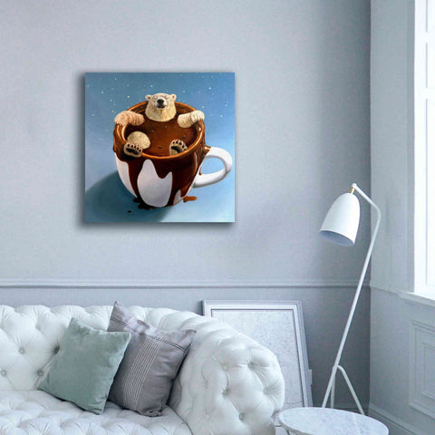 Image of 'Chocolate Spa' by Lucia Heffernan, Canvas Wall Art,37x37