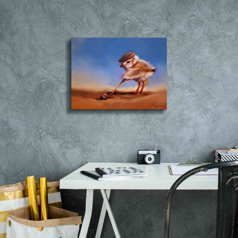 Image of 'Birdie Shot' by Lucia Heffernan, Canvas Wall Art,16x12
