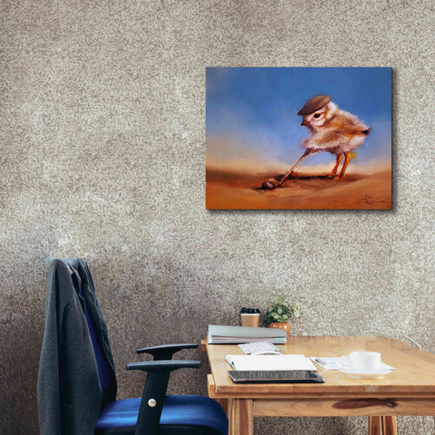 Image of 'Birdie Shot' by Lucia Heffernan, Canvas Wall Art,34x26