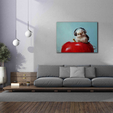 Image of 'Apple Music' by Lucia Heffernan, Canvas Wall Art,54x40